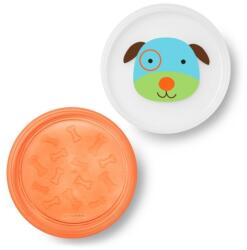Skip Hop Csúszásgátlós lapos tányér 2db-os kutya skip252242