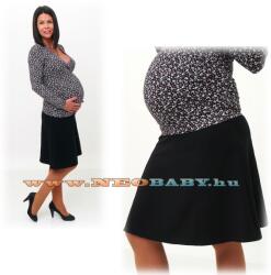 R&d kismama szoknya szövet loknis (3xl) 01659/fekete