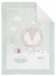 Kikkaboo Polar/sherpa kétoldalas takaró 110x140cm kisoroszlán