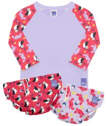 Bambinomio Uv szűrős fürdőruha szett s (5-7 kg) nice swsets nic