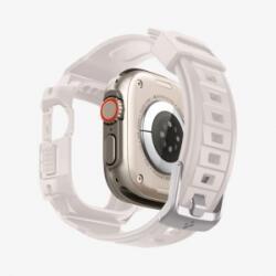 Spigen Rugged Armor Pro Apple Watch Ultra 2 / 1 49mm védőtok szíjjal bézs (ACS07388) (ACS07388) - aqua