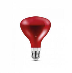 Asalite Infra izzó E27 G95 100W - piros (ASAL0069)
