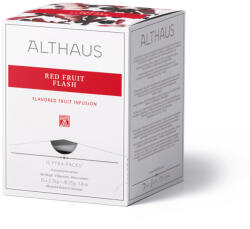 Althaus Red Fruit Flash gyümölcstea - Pyra Pack, 15 × 2, 75 g