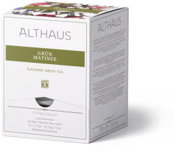 Althaus Grün Matinee zöld tea - Pyra Pack, 15 × 2, 75 g