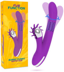Fun Function - nyusziformájú forgó vibrátor 2.0 - szexvital