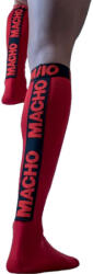 Macho Underwear Macho - vörös, vékony, prémium zokni egy méretben