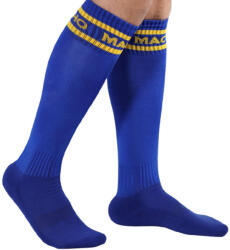 Macho Underwear Macho - uniszex hosszú zokni, egy méret, kék színben