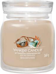Yankee Candle Afternoon Scrapbooking signature gyertya közepes 368 g