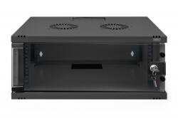 ASSMANN Rack Digitus by Assmann SOHO DN-38011, 19inch, 4U, 540x400mm, Black (DN-38011) - flax