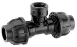 Gebo Geboplast PTI 3˝x90mm KPE belsőmenetes T-idom