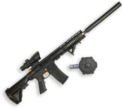 Sunny Blaster M4A1, pușcă de asalt cu bile de gel și accesorii, neagră (M4A1-black)