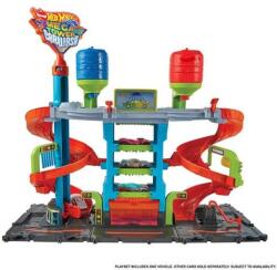 Mattel Hot Wheels City color shifters spălătorie auto cu spirală (25HDP05)