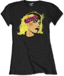 Blondie Punk Logo Black M Дамски Риза (BLDTS01LB02)