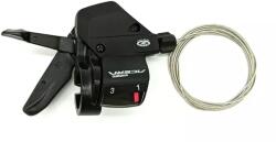 Shimano Acera SL-M390-L Rapidfire váltókar, csak bal, 3s, bilincses rögzítés, kijelzővel, fekete, OEM kiszerelés