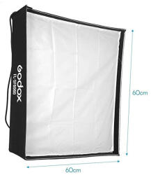  Godox Softbox méhsejtráccsal FL150S Flexibilis led panelhez (60x60cm)