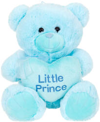 Puffy Friends Ursulet de plus cu inima, Puffy Friends, Little Princess, Albastru, 45 cm (S01004763_001w)
