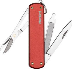 NexTool Multifunkciós mini zsebkés Nextool NE0142 ( piros ) (NE0142) - mione