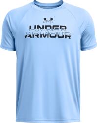 Under Armour Tech Split Wordmark Rövid ujjú póló 1383010-465 Méret YMD - top4running
