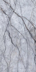 Seramiksan Gresie portelanata tip marmura River Grey 606272, 60x120 cm gri, finisaj lucios (8698541059315)
