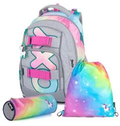 KARTON P+P OXY Style Mini iskolai hátizsák szett - iskolatáska - 28 literes - Rainbow szivárványos (IMO-KPP-8-02919SET)