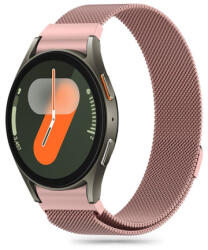 Tech-Protect Milanese szíj Samsung Galaxy Watch 4 / 5 / 5 Pro / 6 / 7 / FE, rose gold