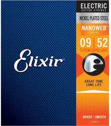 Elixir NANOWEB 12007 7-húros elektromos gitárhúr készlet