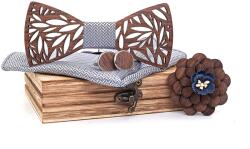 ATMOWOOD Fa csokornyakkendő XVI (T201-C3)