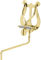 A&S 587300 szaxofon kottatartó, hajlított, aranyszín