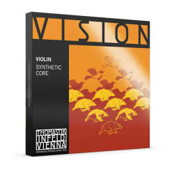 Thomastik Infeld Thomastik Vision hegedűhúr G/ VI04 - Fonott, ezüst bevonattal