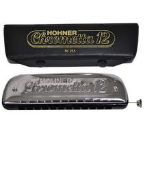 Hohner Chrometta 12 kromatikus szájharmonika, C