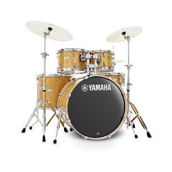 Yamaha SBP2F5 Stage Custom Birch dobszerelés, Natural Wood, HW680W állványzattal