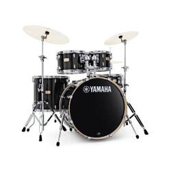 Yamaha SBP2F5 Stage Custom Birch dobszerelés, Raven Black, HW780 állványzattal