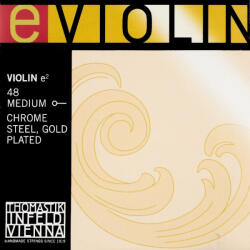Thomastik Infeld Thomastik Eviolin hegedűhúr E/ 48 - Krómszál, aranyozott