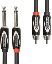 Roland RCC-3-2R28 2x6, 3 mm jack - 2xRCA kábel, 1 m