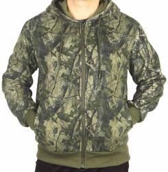 TifanTEX Hanorac cu fermoar pentru bărbați Realtree verde (Hanorac de) (2731H5)