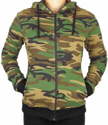 Malfini Hanorac de camuflaj pentru damă Malfini woodland (Hanorac cu) (2720E7)