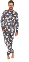 DN Nightwear Bárányka férfi pizsama, szürke, S