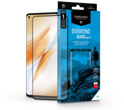 MyScreen OnePlus 8 edzett üveg képernyővédő fólia ívelt kijelzőhöz - MyScreen Protector Diamond Glass Edge3D - fekete - rexdigital