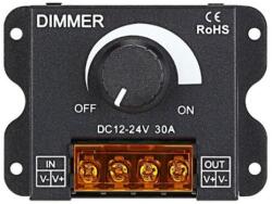 Life Light Led Led szalag dimmer 1*30A, 360W egyszínű Led szalagokhoz, Led modulokhoz. Life Light Led 2 év garancia! (LLCD1X30A360W1C)