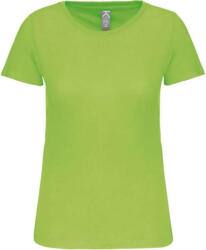 Kariban Női organikus kereknyakú rövid ujjú póló, Kariban KA3026IC, Lime-XL (ka3026icli-xl)