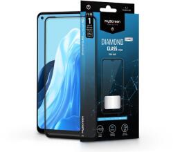 MyScreen Oppo Reno7 Lite/Reno8 Lite edzett üveg képernyővédő fólia - MyScreen Protector Diamond Glass Lite Edge2.5D Full Glue - fekete