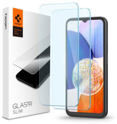 Samsung Spigen "Glas. tR SLIM EZ Fit" Samsung Galaxy A15 4G / A15 5G / A25 5G Tempered kijelzővédő fólia (2db) (AGL07447) - spigen