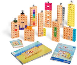 Hand2Mind MathLink®Cubes Numberblocks in engleza Set de activitati de la 21 - 30 (HM96321-UK) - educlass