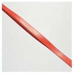  Szaténszalag, eperszín, szélessége: 6 mm