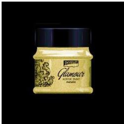  Glamour metallic akrilfesték, arany, 50 ml