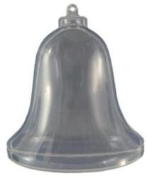  Átlátszó akril harang, 3 részes. Mérete: 10 cm