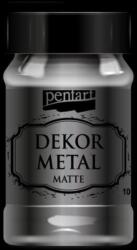  Pentart dekormetál matt festék, antracit, 100 ml