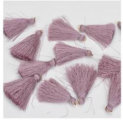  Textilbojt mályva. Hossza: 30 mm. Az ár egy darabra vonatkozik. II. osztályú!