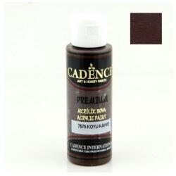 CADENCE Premium akril festék, 70 ml, sötétbarna