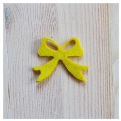  Filc masni, sárga. Mérete: 5x4 cm